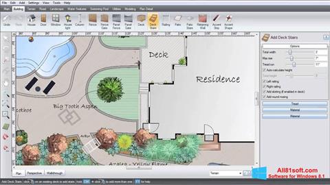 Screenshot Realtime Landscaping Architect Windows 8.1