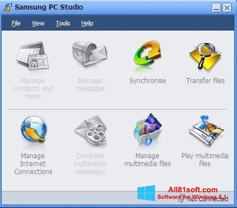 Screenshot Samsung PC Studio Windows 8.1