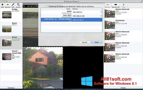 Screenshot IP Camera Viewer Windows 8.1
