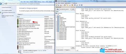 Screenshot Scilab Windows 8.1
