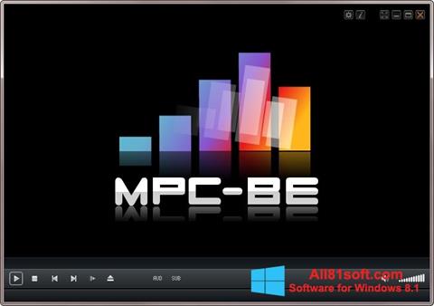 Screenshot MPC-BE Windows 8.1
