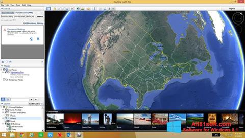 Screenshot Google Earth Pro Windows 8.1