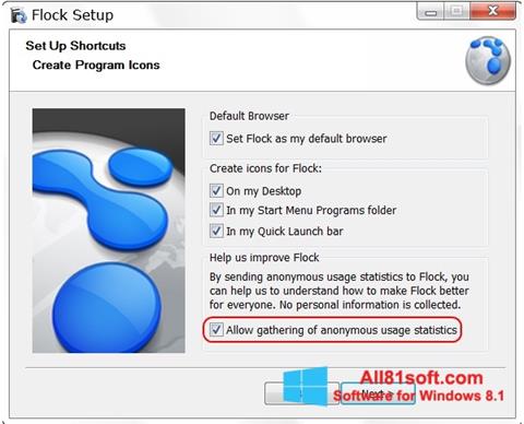 Screenshot Flock Windows 8.1