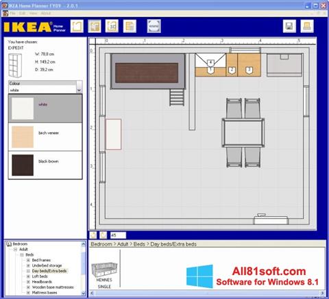 Screenshot IKEA Home Planner Windows 8.1