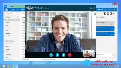 Screenshot Skype Windows 8.1